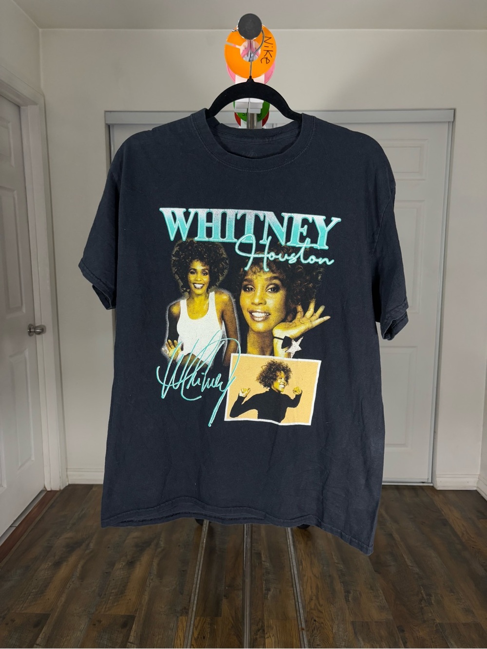 Whitney Houston Graphic Tee - Black - Unbranded